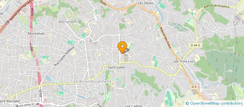 localisation de l'entreprise MONSIEUR KEITA OGAWA  MARSEILLE
