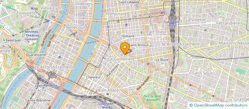 localisation de l'entreprise MONSIEUR KEITH FARQUHAR  LYON