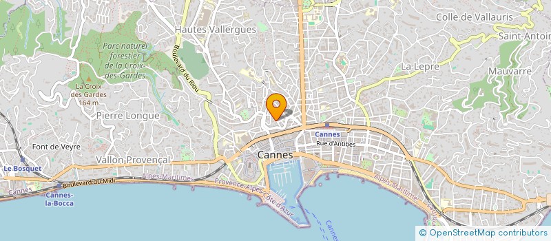 localisation de l'entreprise MONSIEUR KEITH GAMBLE à CANNES