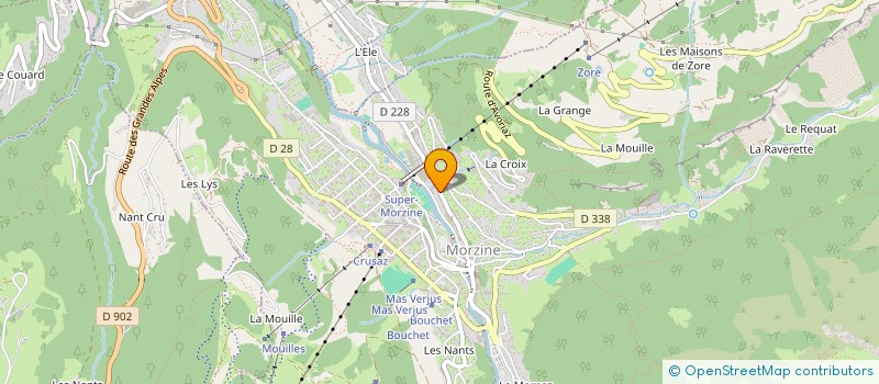 localisation de l'entreprise MONSIEUR KEITH HALL  MORZINE