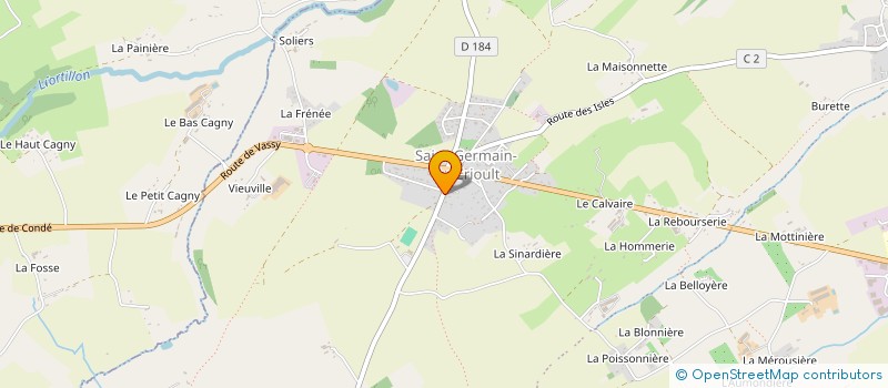 localisation de l'entreprise MONSIEUR KELEMEN DELFOSSE  CONDE-EN-NORMANDIE