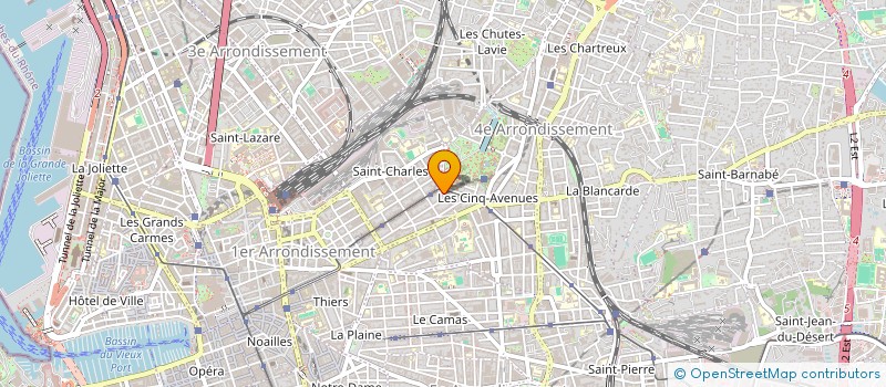 localisation de l'entreprise MONSIEUR KELETIGUI COULIBALY à MARSEILLE