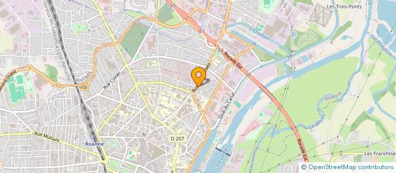 localisation de l'entreprise MONSIEUR KELETO MOUTON  ROANNE