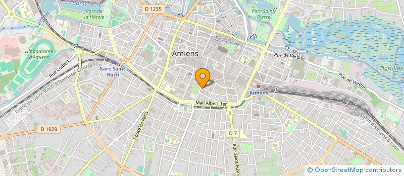 localisation de l'entreprise MONSIEUR KELIAN BARROCHE  AMIENS