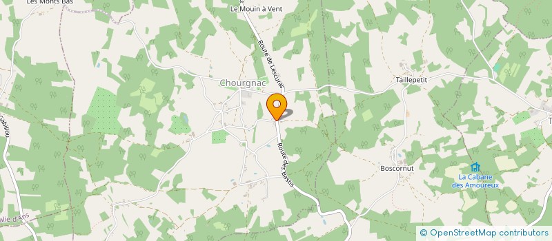 localisation de l'entreprise MONSIEUR KELIAN CASTELLANI  SAINTE EULALIE D'ANS