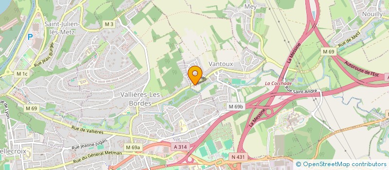 localisation de l'entreprise MONSIEUR KELIAN GUICHON  VANTOUX