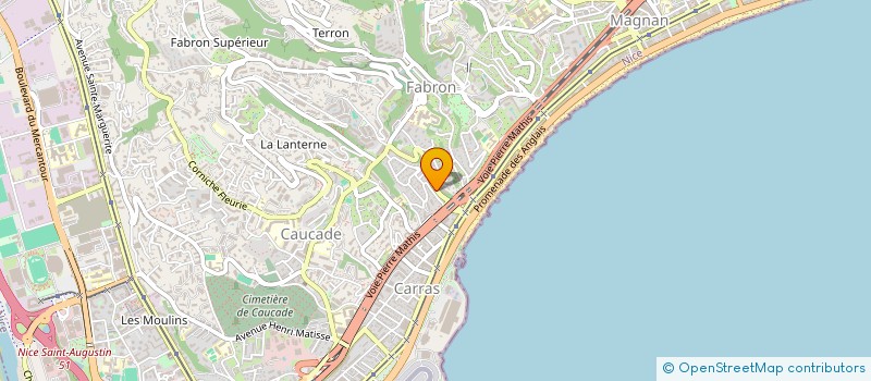 localisation de l'entreprise MONSIEUR KELIAN KIRSCH à NICE