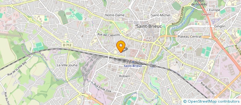 localisation de l'entreprise MONSIEUR KELIAN LAGADEUC à SAINT-BRIEUC