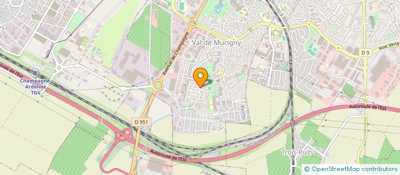 localisation de l'entreprise MONSIEUR KELIAN LE  REIMS