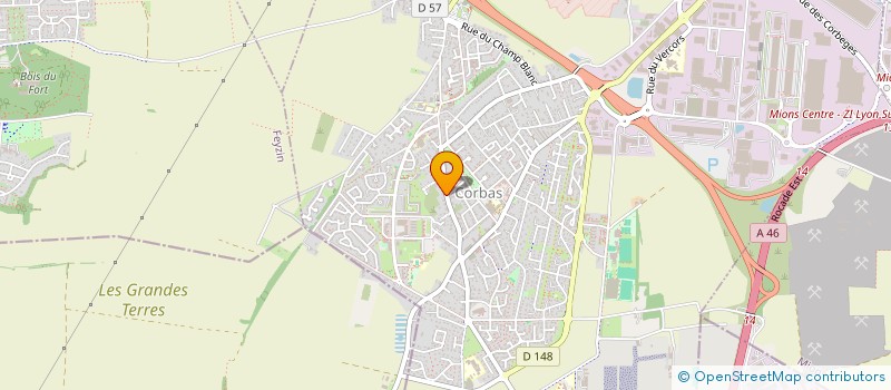 localisation de l'entreprise MONSIEUR KELIAN MONS à CORBAS