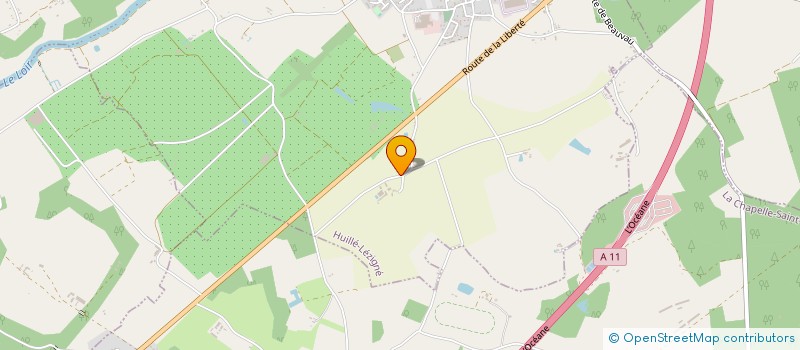 localisation de l'entreprise MONSIEUR KELIAN PASQUIER  HUILLE-LEZIGNE