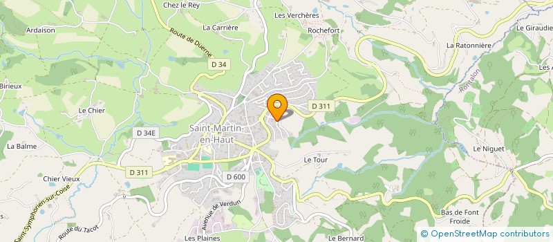 localisation de l'entreprise MONSIEUR KELIAN PICARD  SAINT-MARTIN-EN-HAUT