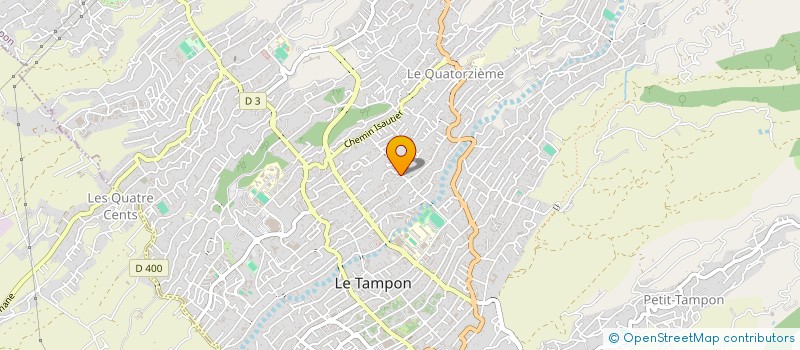 localisation de l'entreprise MONSIEUR KELIAN SIRANGOM  LE TAMPON