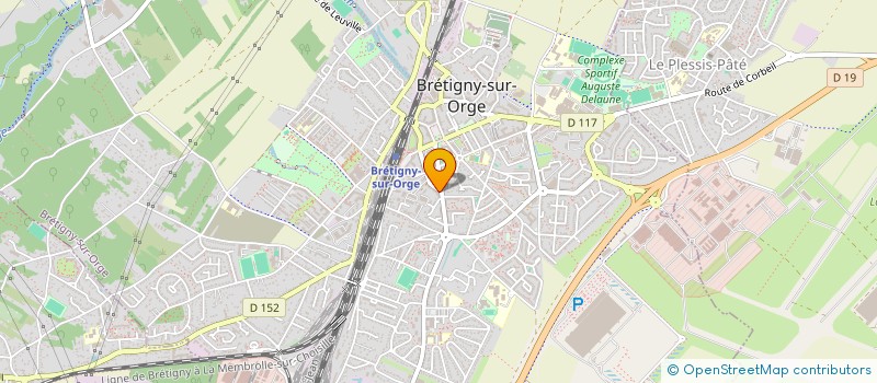 localisation de l'entreprise MONSIEUR KELIE LENDJET KELIE à BRETIGNY-SUR-ORGE