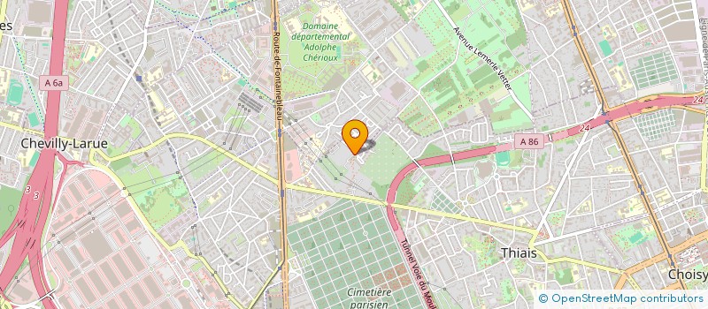 localisation de l'entreprise MONSIEUR KELLY BABANGO  THIAIS