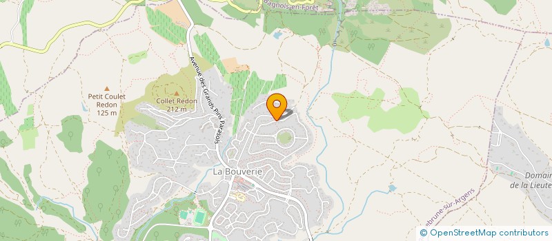 localisation de l'entreprise MONSIEUR KELLY GLAISE à ROQUEBRUNE-SUR-ARGENS