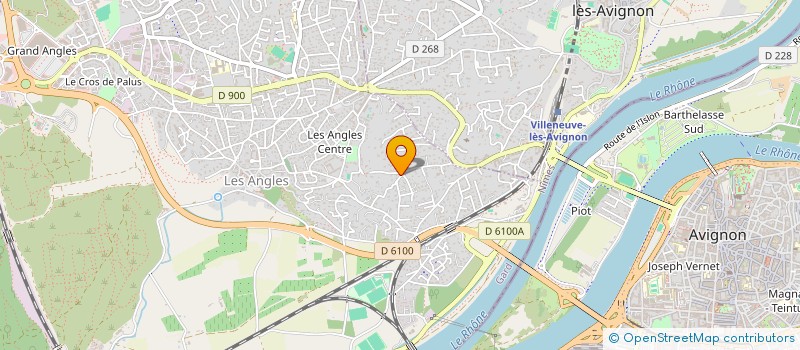 localisation de l'entreprise MONSIEUR KELLY MC AULIFFE  LES ANGLES