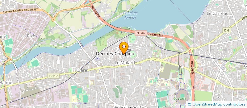 localisation de l'entreprise MONSIEUR KELLY NGABOYISONGA  DECINES-CHARPIEU