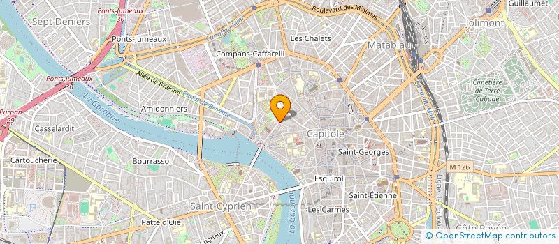 localisation de l'entreprise MONSIEUR KELLYAN OF  TOULOUSE