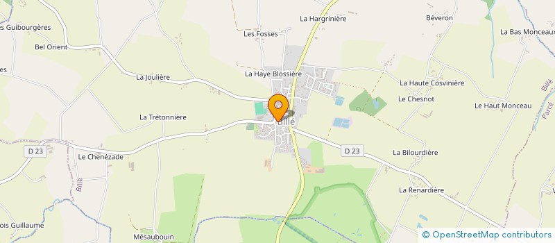 localisation de l'entreprise MONSIEUR KELSON HOTCHKISS  BILLE