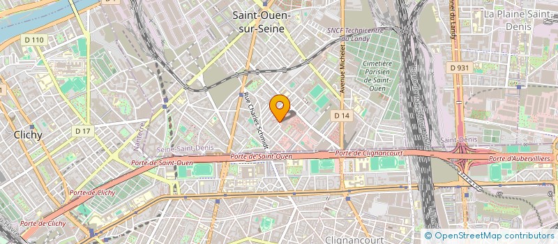 localisation de l'entreprise MONSIEUR KELTOUM RABAH BENABBAS à SAINT-OUEN-SUR-SEINE