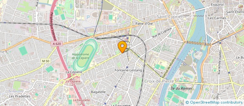 localisation de l'entreprise MONSIEUR KELVEN RAYMOND  TOULOUSE