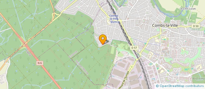 localisation de l'entreprise MONSIEUR KELVIN JOSEPH  COMBS-LA-VILLE