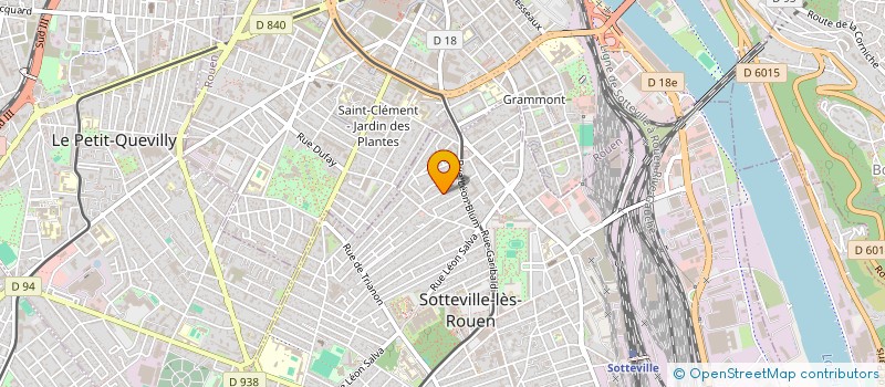 localisation de l'entreprise MONSIEUR KELVIN OMORUYI  SOTTEVILLE-LES-ROUEN