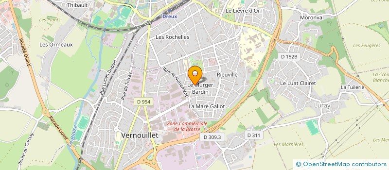 localisation de l'entreprise MONSIEUR KELVIN ONAIWU à DREUX