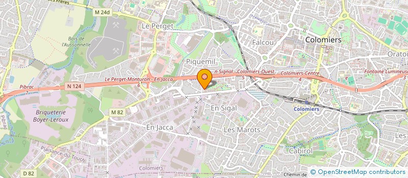 localisation de l'entreprise MONSIEUR KELVIN OSASOGIE à COLOMIERS