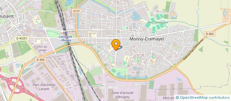 localisation de l'entreprise MONSIEUR KELWIN DEGNY  MOISSY-CRAMAYEL