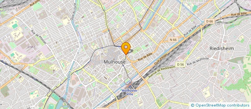 localisation de l'entreprise MONSIEUR KELYAN ANCEL  MULHOUSE