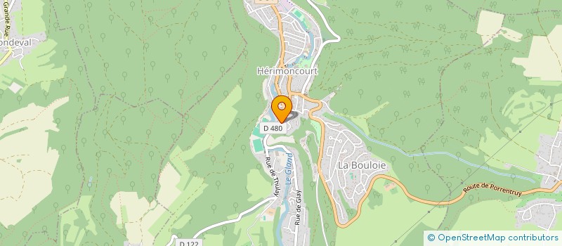 localisation de l'entreprise MONSIEUR KELYAN COGET  HERIMONCOURT