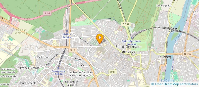 localisation de l'entreprise MONSIEUR KELYAN DAR-ALIA  SAINT-GERMAIN-EN-LAYE