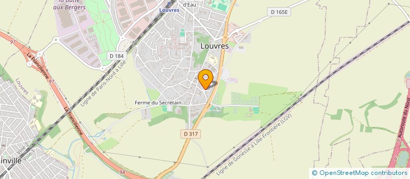 localisation de l'entreprise MONSIEUR KELYAN DESMANGLES  LOUVRES