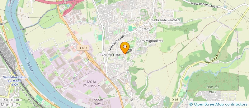 localisation de l'entreprise MONSIEUR KELYAN SIN ILIE  GENAY