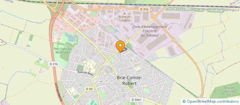 localisation de l'entreprise MONSIEUR KELYAN VILLENEUVE  BRIE-COMTE-ROBERT