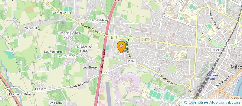 localisation de l'entreprise MONSIEUR KEMAL CALISKAN à CHARNAY-LES-MACON