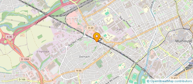 localisation de l'entreprise MONSIEUR KEMAL CAN  MULHOUSE