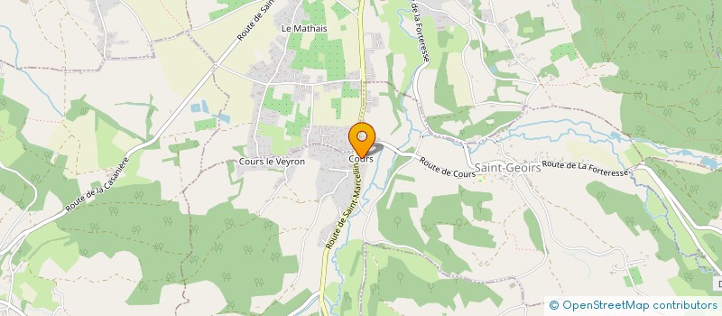 localisation de l'entreprise MONSIEUR KEMAL CUNA  SAINT-GEOIRS