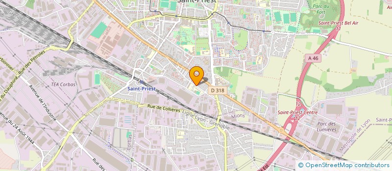 localisation de l'entreprise MONSIEUR KEMAL DERIN  SAINT-PRIEST