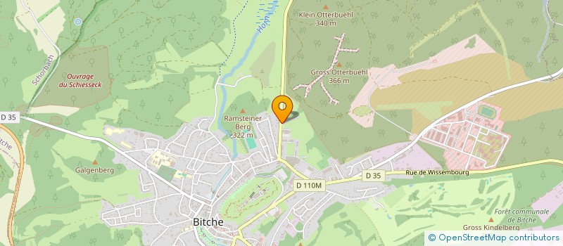 localisation de l'entreprise MONSIEUR KEMAL EKSIN  BITCHE