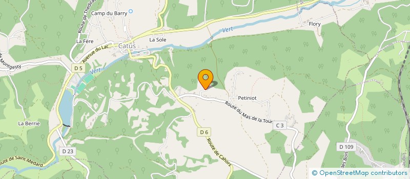 localisation de l'entreprise MONSIEUR KEMAL GORGULU  CATUS