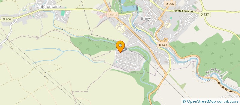 localisation de l'entreprise MONSIEUR KEMAL KANTEMIR  VAL DE BRIEY