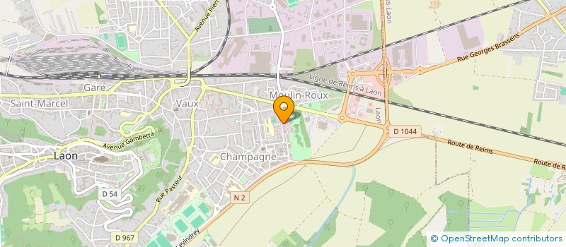 localisation de l'entreprise MONSIEUR KEMAL KILIC  LAON