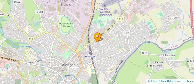 localisation de l'entreprise MONSIEUR KEMAL OUSMANI à ALENCON