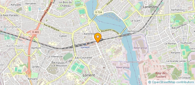 localisation de l'entreprise MONSIEUR KEMAL OZDEMIR  LORIENT