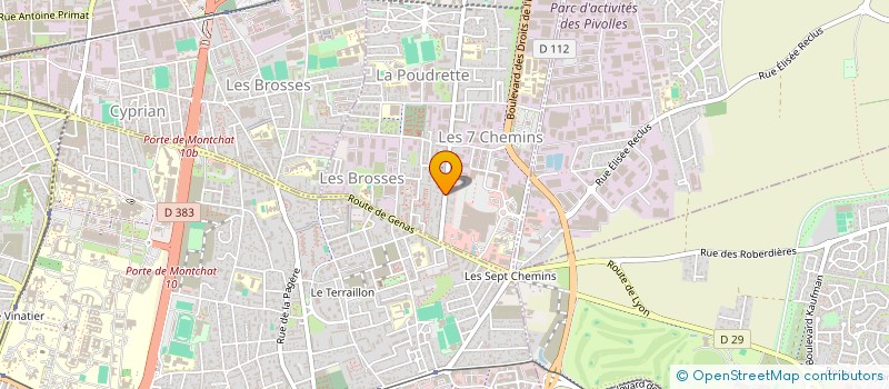 localisation de l'entreprise MONSIEUR KEMALETTIN DAG à VAULX-EN-VELIN