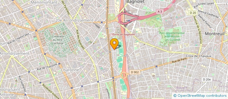 localisation de l'entreprise MONSIEUR KEMI COVI  PARIS