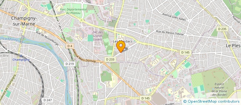 localisation de l'entreprise MONSIEUR KEMI KOTTO à CHAMPIGNY-SUR-MARNE